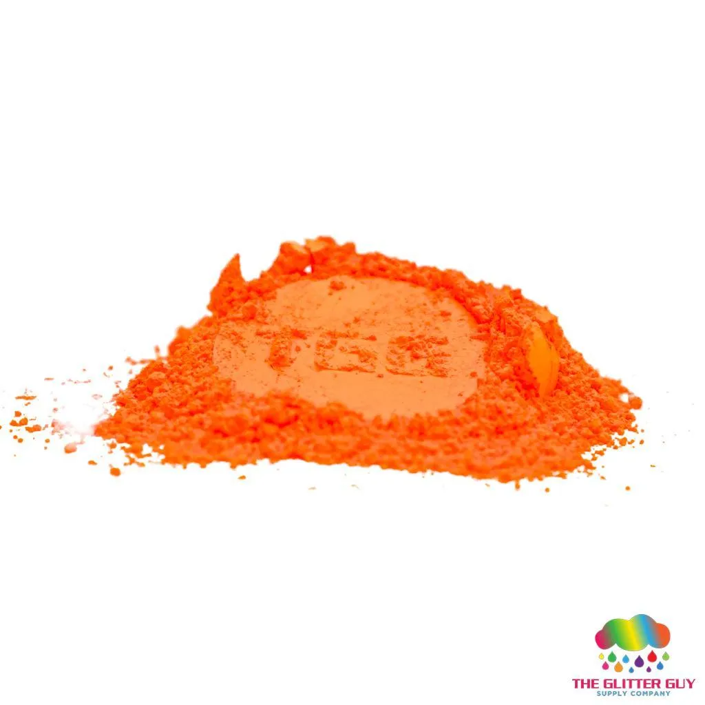 Fluorescent Series Mica Powder - Orange Yellow