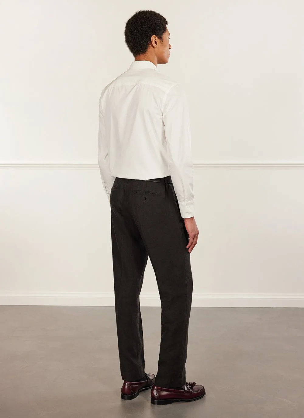 Formal Dress Shirt | Cotton Poplin | White