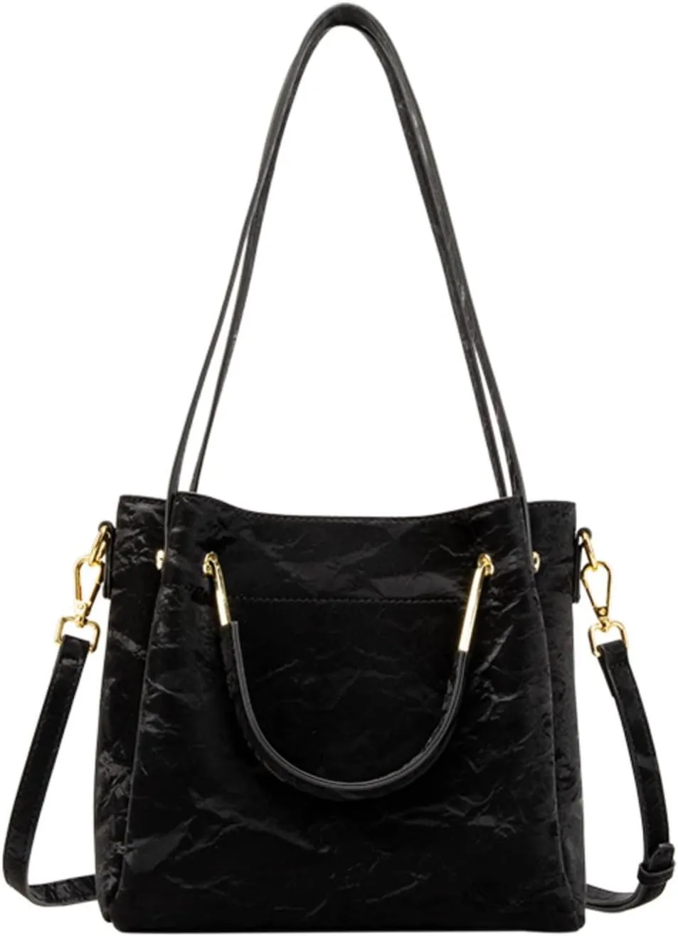 Genuine Leather Pink Bucket Bag Female Crossbody 2024 Senior Sense Large Capacity Commuter Handheld