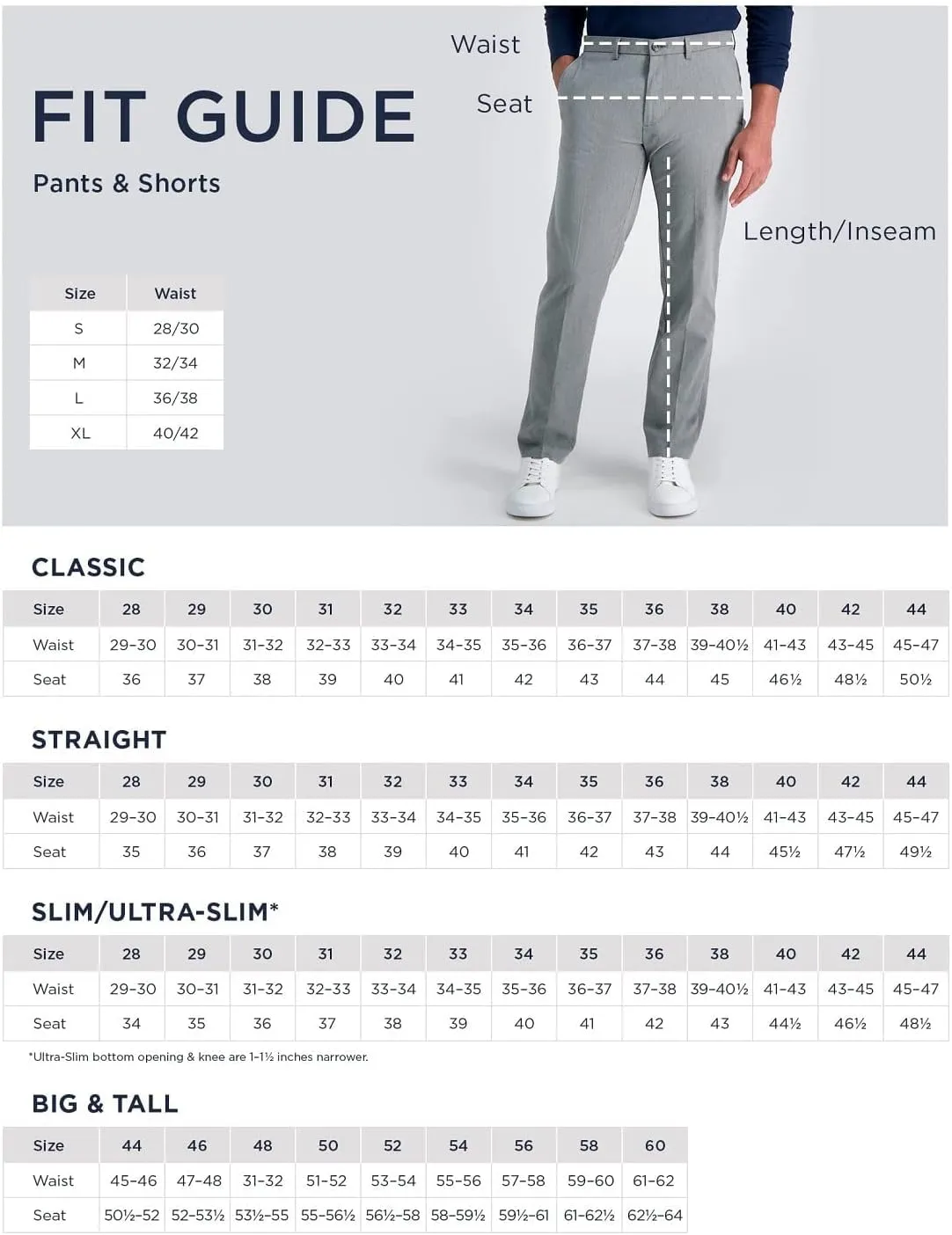 Haggar Men's Cool 18 Pro Classic Fit Flat Front Dress Casual Stretch Golf Pant (Regular and Big & Tall Sizes)