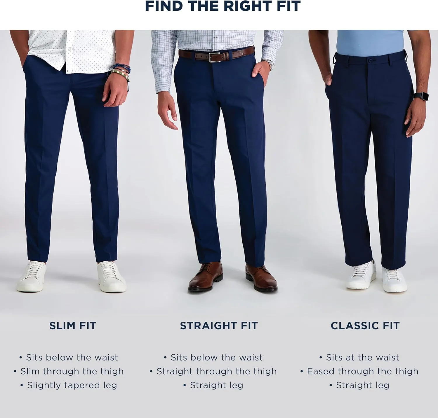 Haggar Men's Iron Free Premium Khaki Classic Fit Pleat Front Expandable Waist Casual Pant (Regular and Big & Tall Sizes)