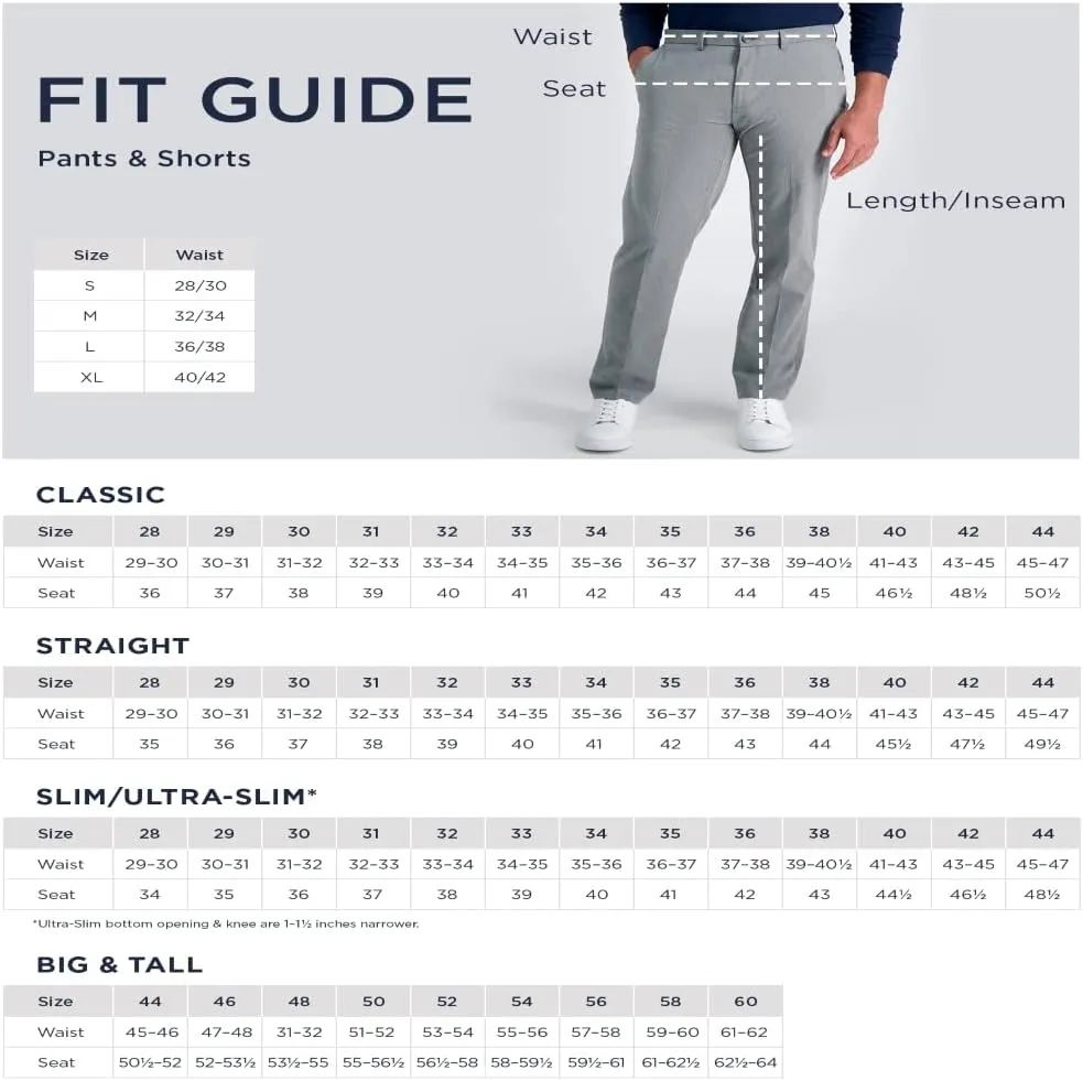 Haggar mens Mynx Gabardine Hidden Expandable Waistband Classic Fit Front Pleated Dress Pant