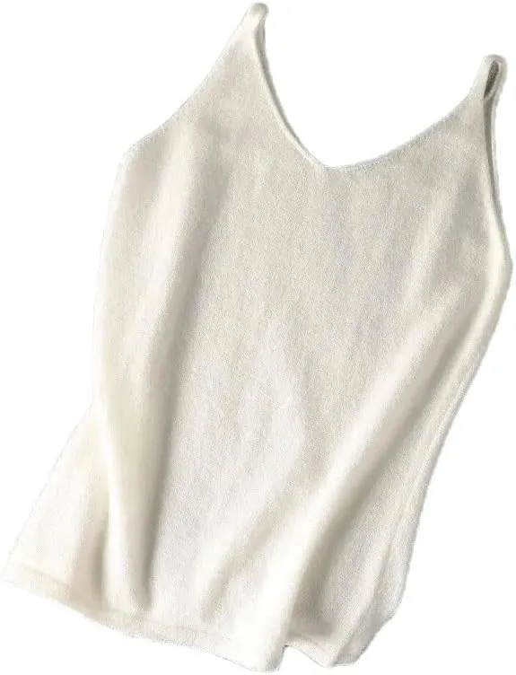Hgvcfcv Womens V-Neck Camisole Sleeveless Undershirt Casual Sweater Tank tops