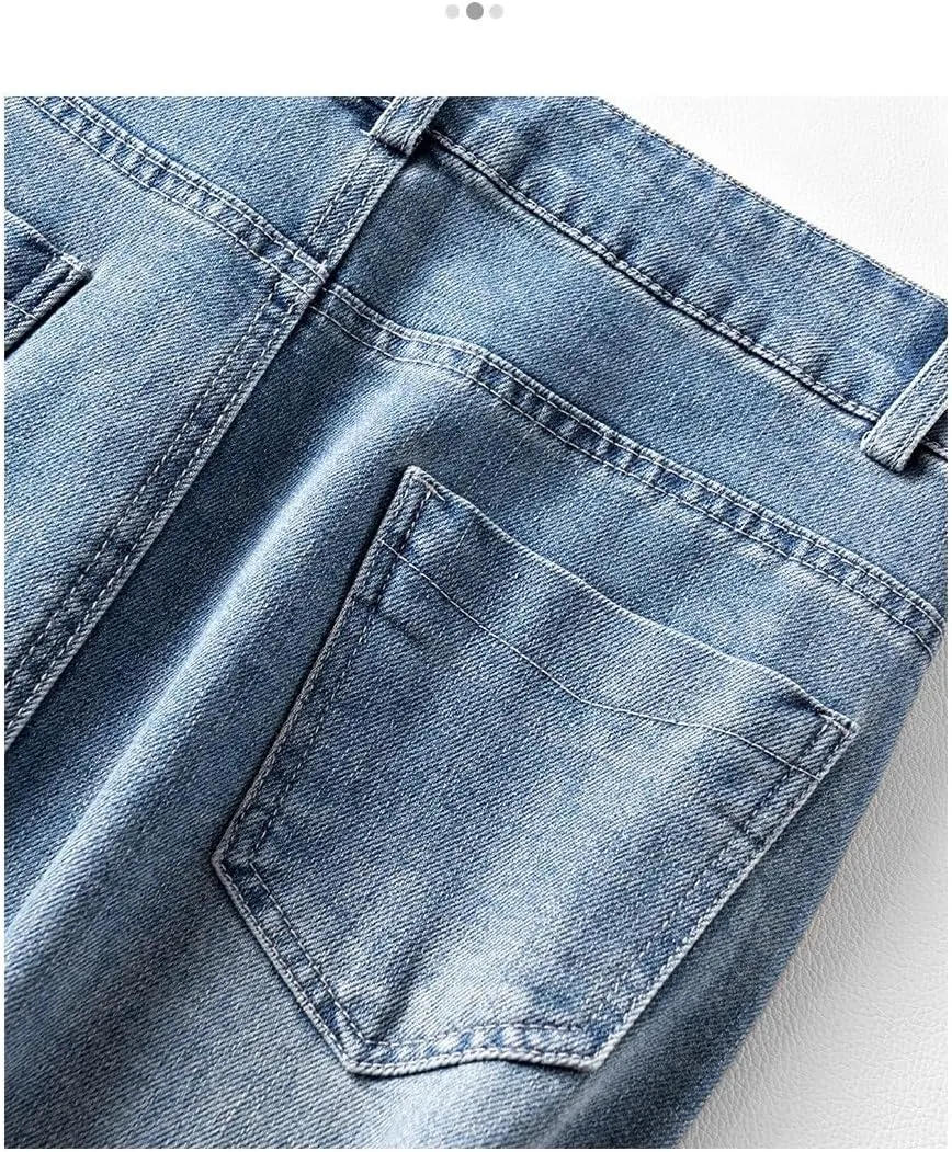 High-Waisted Denim Skirt for Women  Slimming Straight-Cut Midi Over-the-Knee Bodycon Skirt for Summer