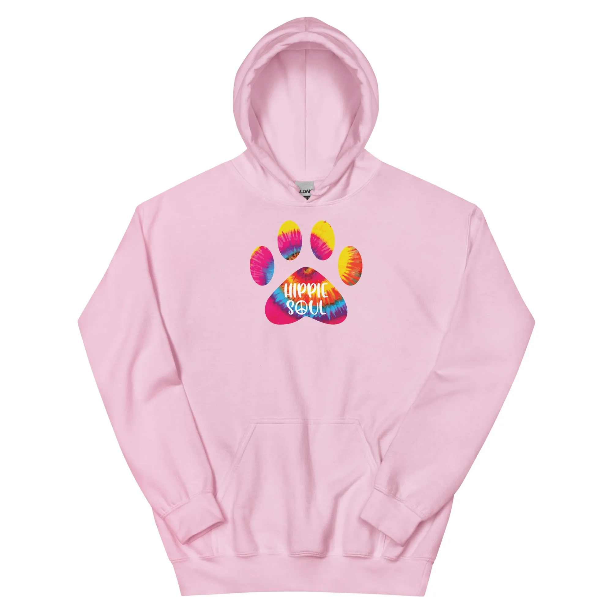 Hippie Soul Paw Print Hoodie