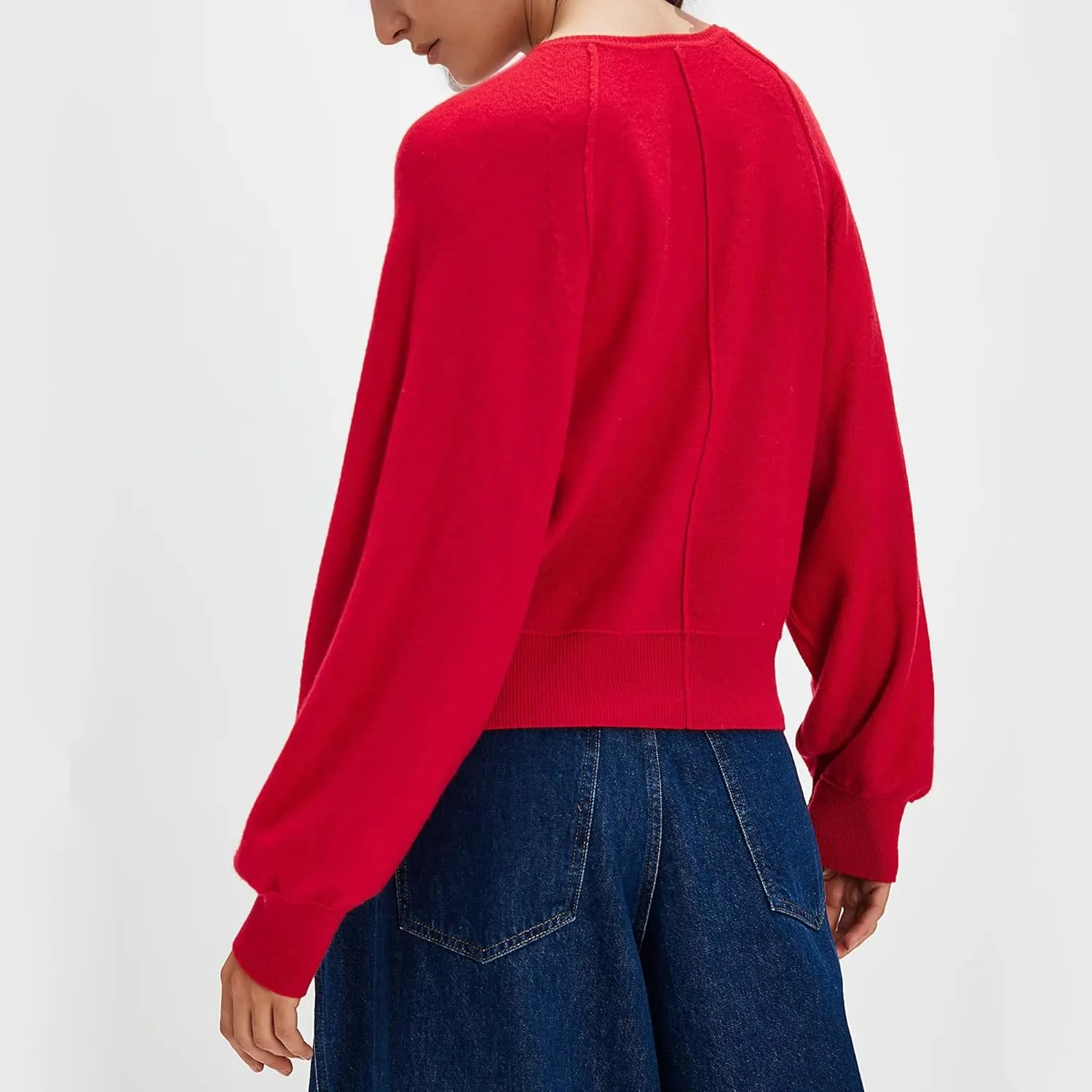 Hixiaohe Women's Long Sleeve Button Down Sweater Knitted Pullover Henley Shirts Casual Tops Lightweight Trendy Outfits