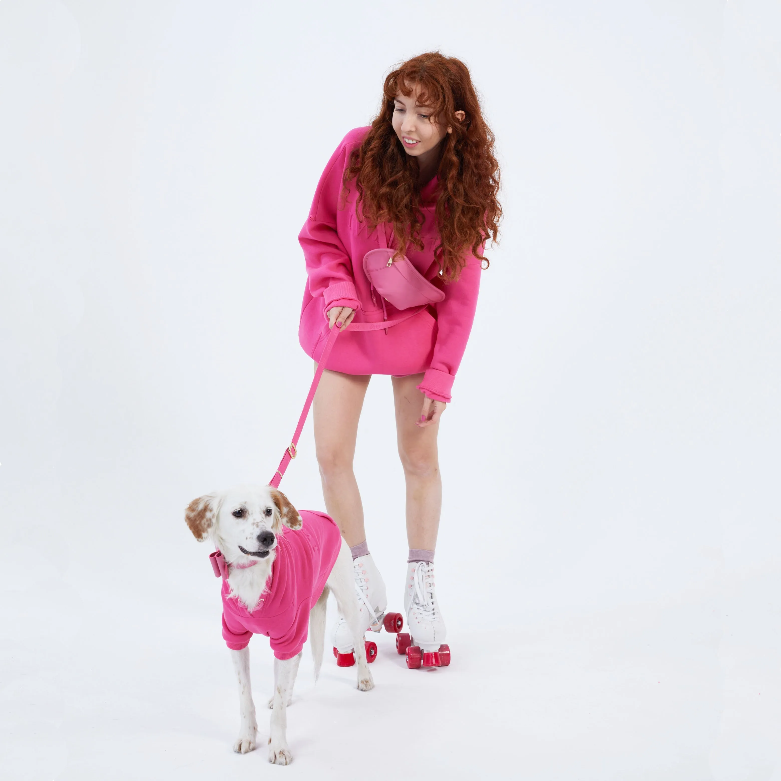 I Woof U Human Hoodie by Moshiqa