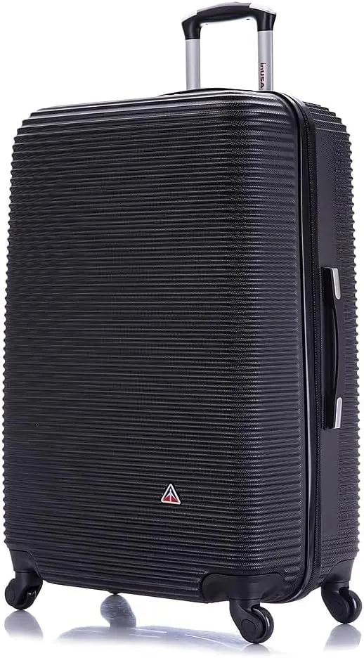 InUSA Royal 28" Hardside Spinner Suitcase, Black