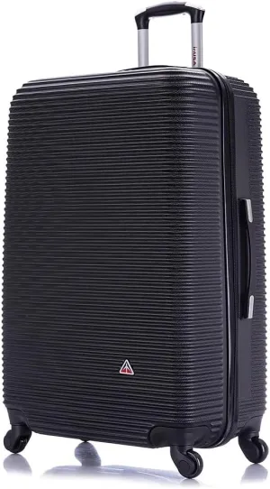 InUSA Royal 28" Hardside Spinner Suitcase, Black