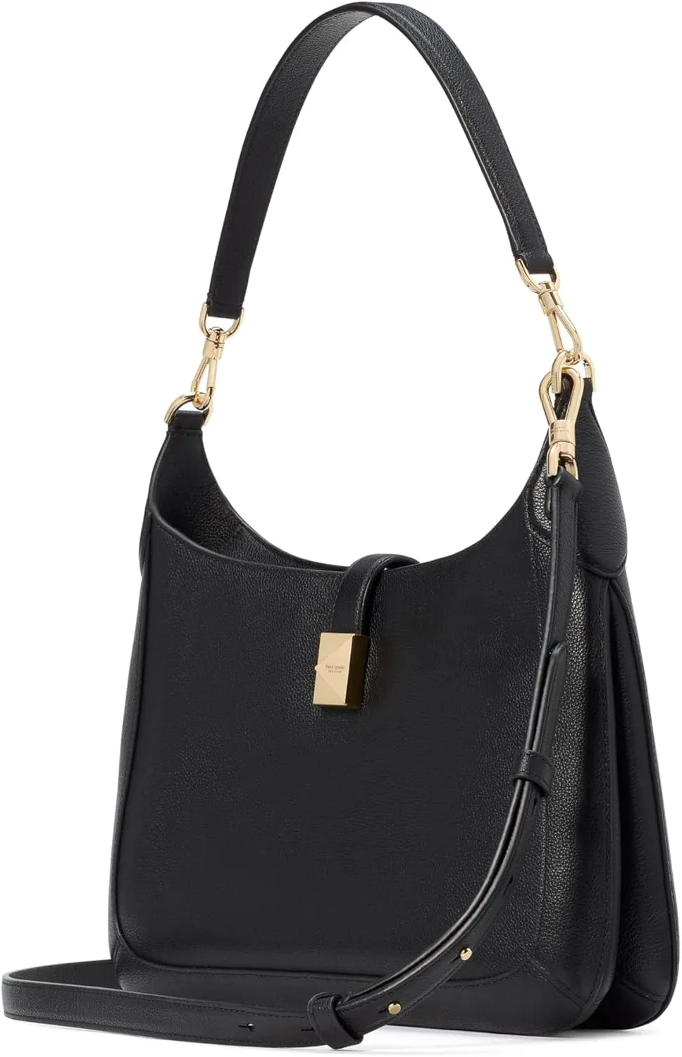 kate spade new york Deco Pebbled Leather Hobo Bag
