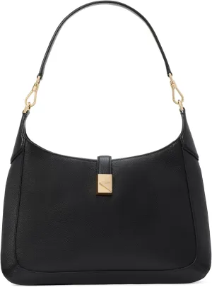 kate spade new york Deco Pebbled Leather Hobo Bag