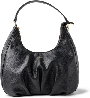 KEDZIE Elle Shoulder Bag Vegan Leather Crossbody Purse for Women - Black