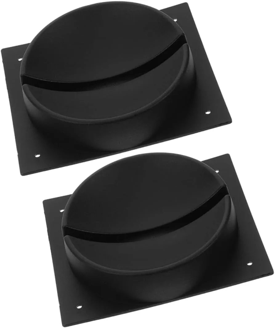 KESYOO 2pcs Bowling Gear Bowling Ball Plastic Bowling Ball Holder Black Bowling Ball Rack