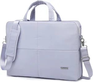 Kinmac 360 Protective Full Cushioned Muti-Compartments Laptop Shoulder Case Bag Briefcase For 16 inch HP,Lenovo,Dell,ASUS,Acer Ultrabook and Business Laptop (Purple)