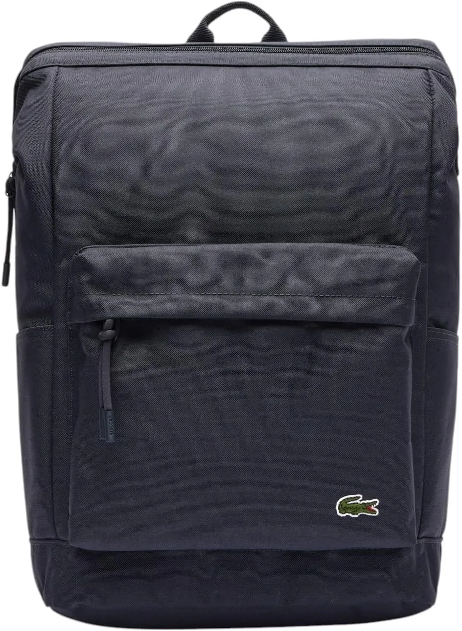 Lacoste Unisex Neocroc Rectangular Backpack, Dark Sapphire, One Size