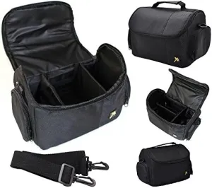 Large Digital Deluxe Camera Carrying Bag For Panasonic HC-W580 HC-V380 HC-V180