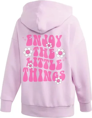 LASFOUR Oversized Trendy Hoodie For Teen Girls, Oversized Sweatshirt, Preppy Sweatshirt, Sweatshirts With Sayings On Back