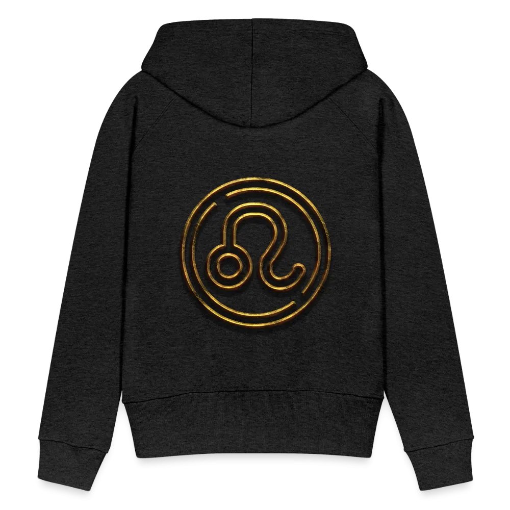 Leo 3D Gold Women’s Premium Hoodie