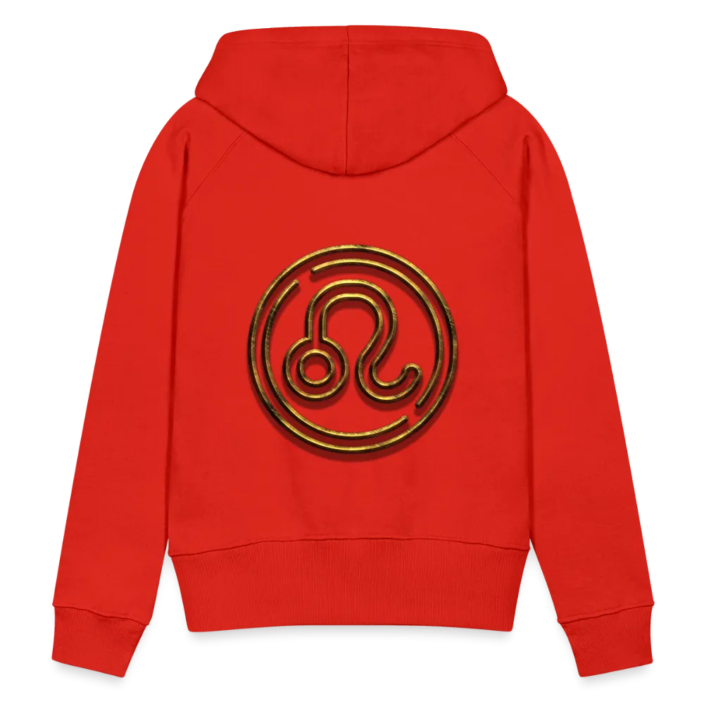 Leo 3D Gold Women’s Premium Hoodie