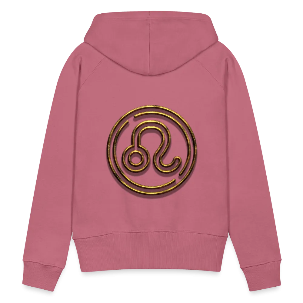 Leo 3D Gold Women’s Premium Hoodie