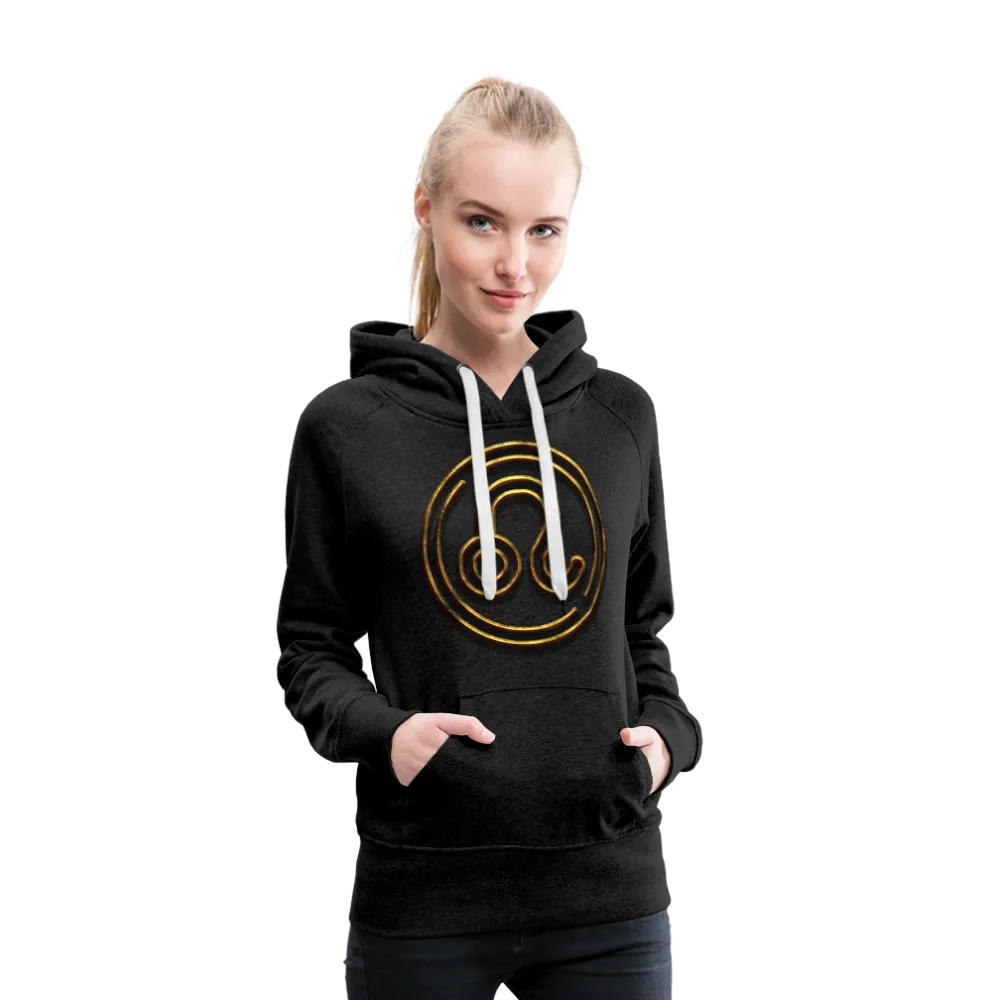 Leo 3D Gold Women’s Premium Hoodie