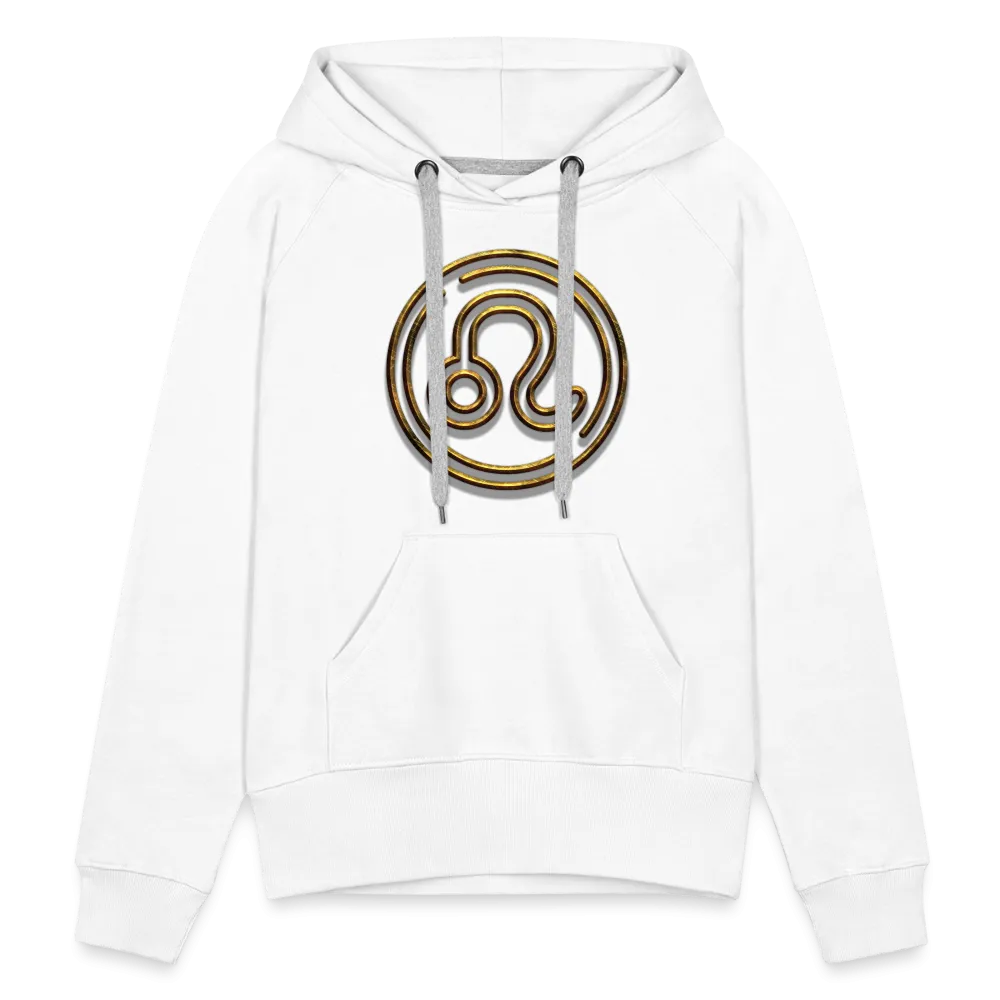 Leo 3D Gold Women’s Premium Hoodie