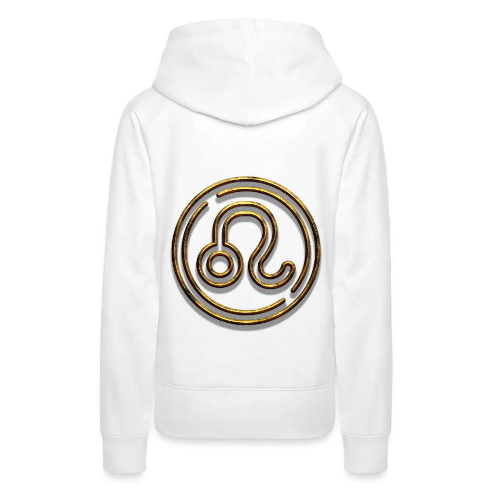 Leo 3D Gold Women’s Premium Hoodie