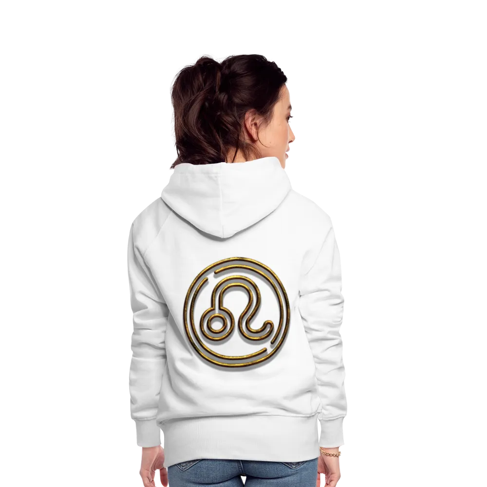 Leo 3D Gold Women’s Premium Hoodie