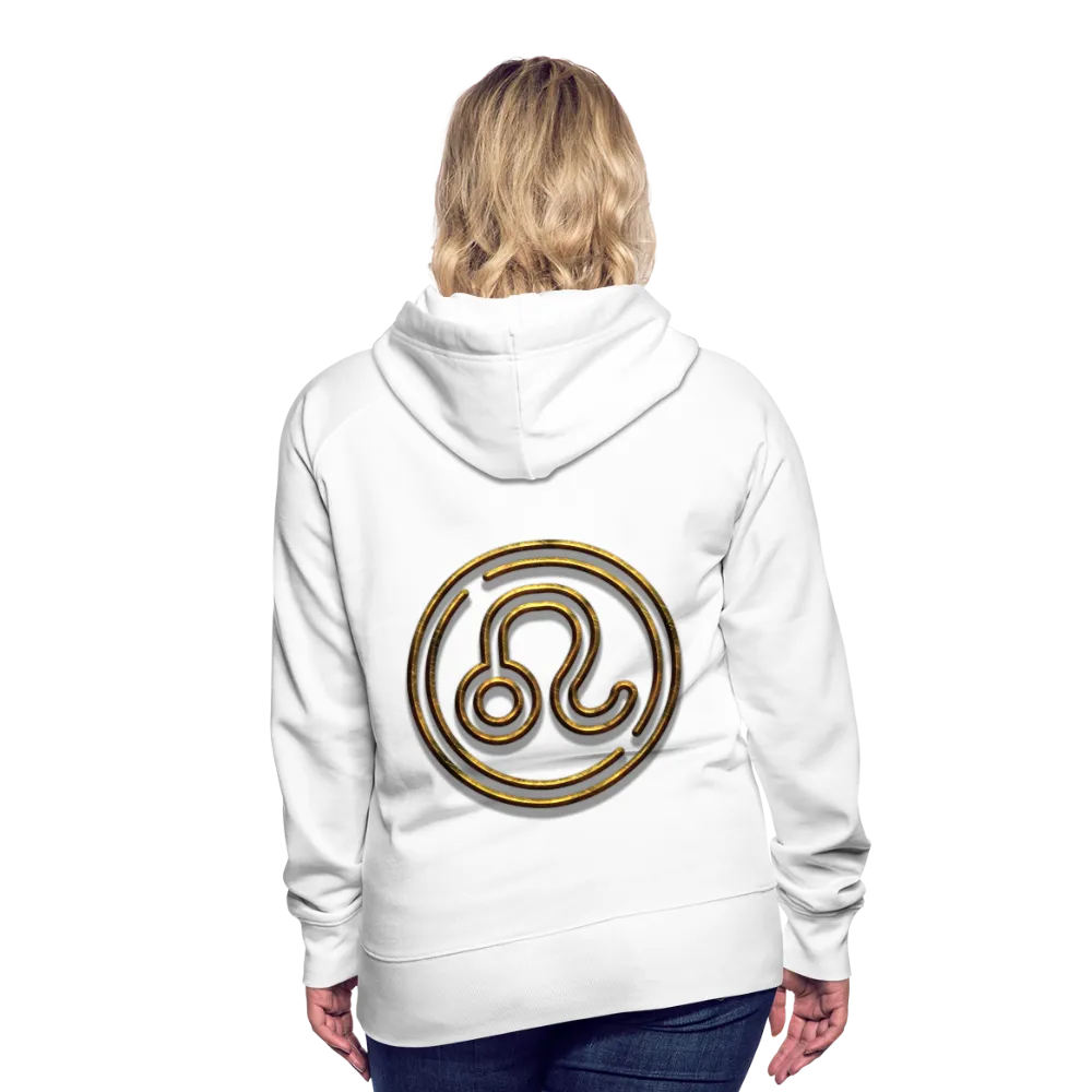 Leo 3D Gold Women’s Premium Hoodie