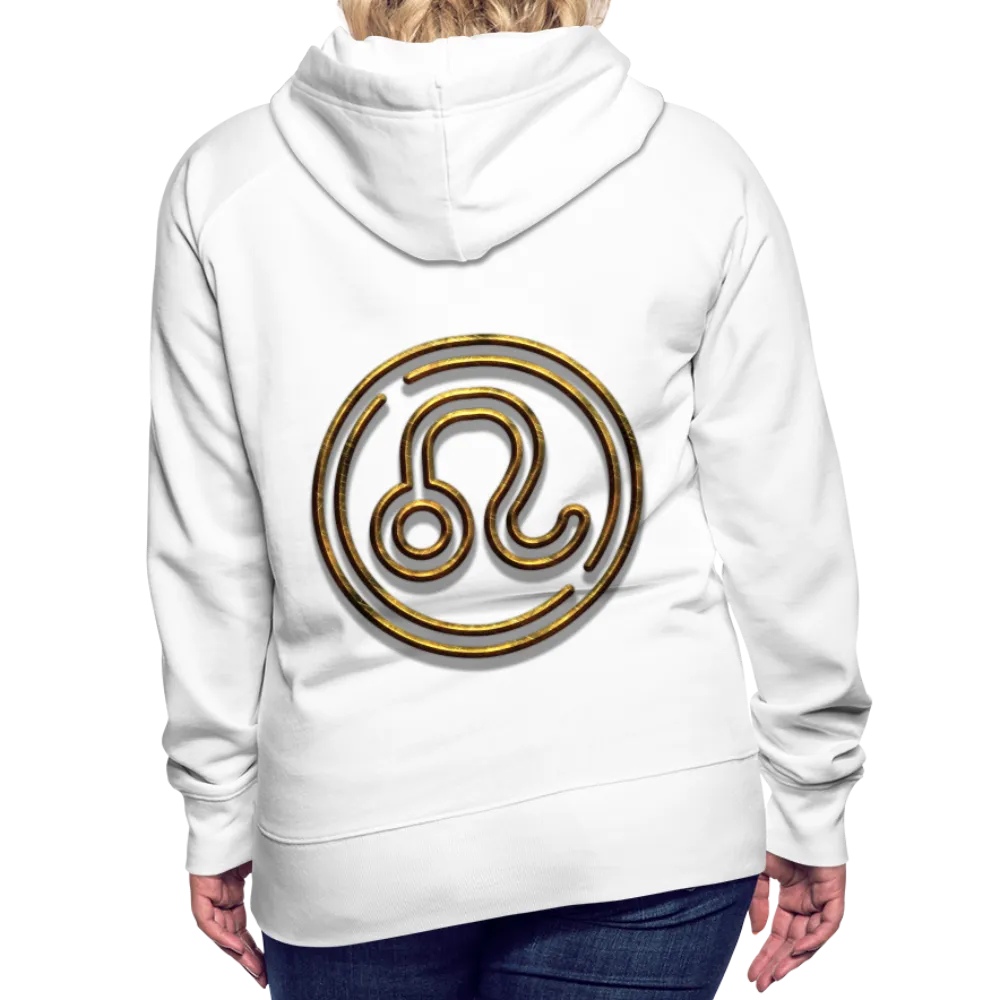 Leo 3D Gold Women’s Premium Hoodie