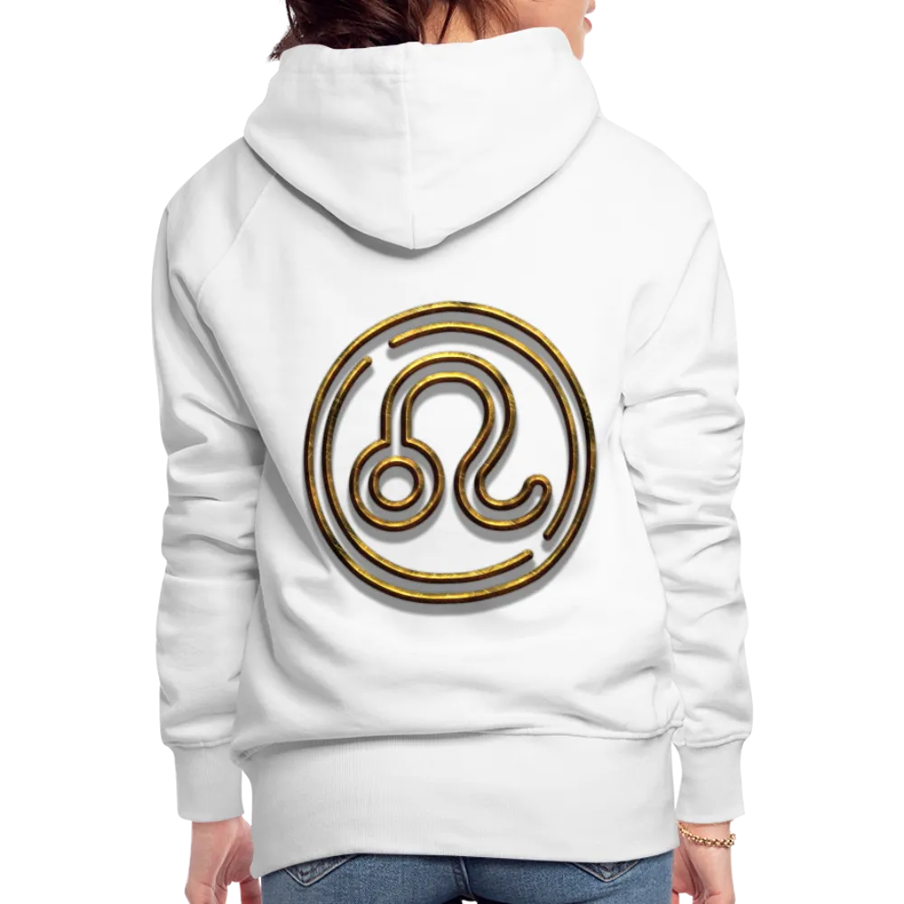 Leo 3D Gold Women’s Premium Hoodie