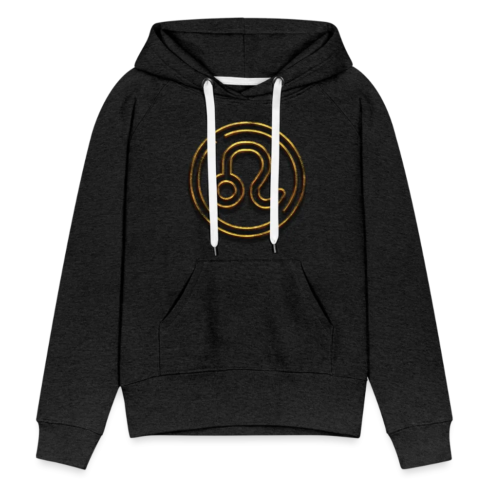 Leo 3D Gold Women’s Premium Hoodie