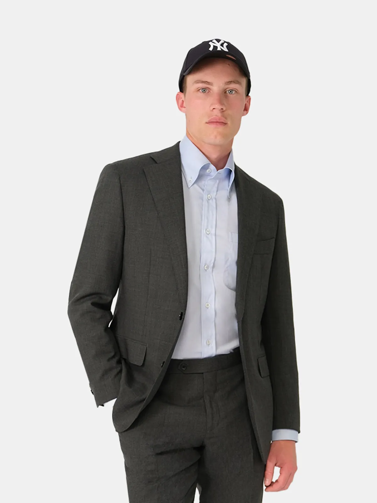 Light Blue Lightweight Oxford Button Down Shirt
