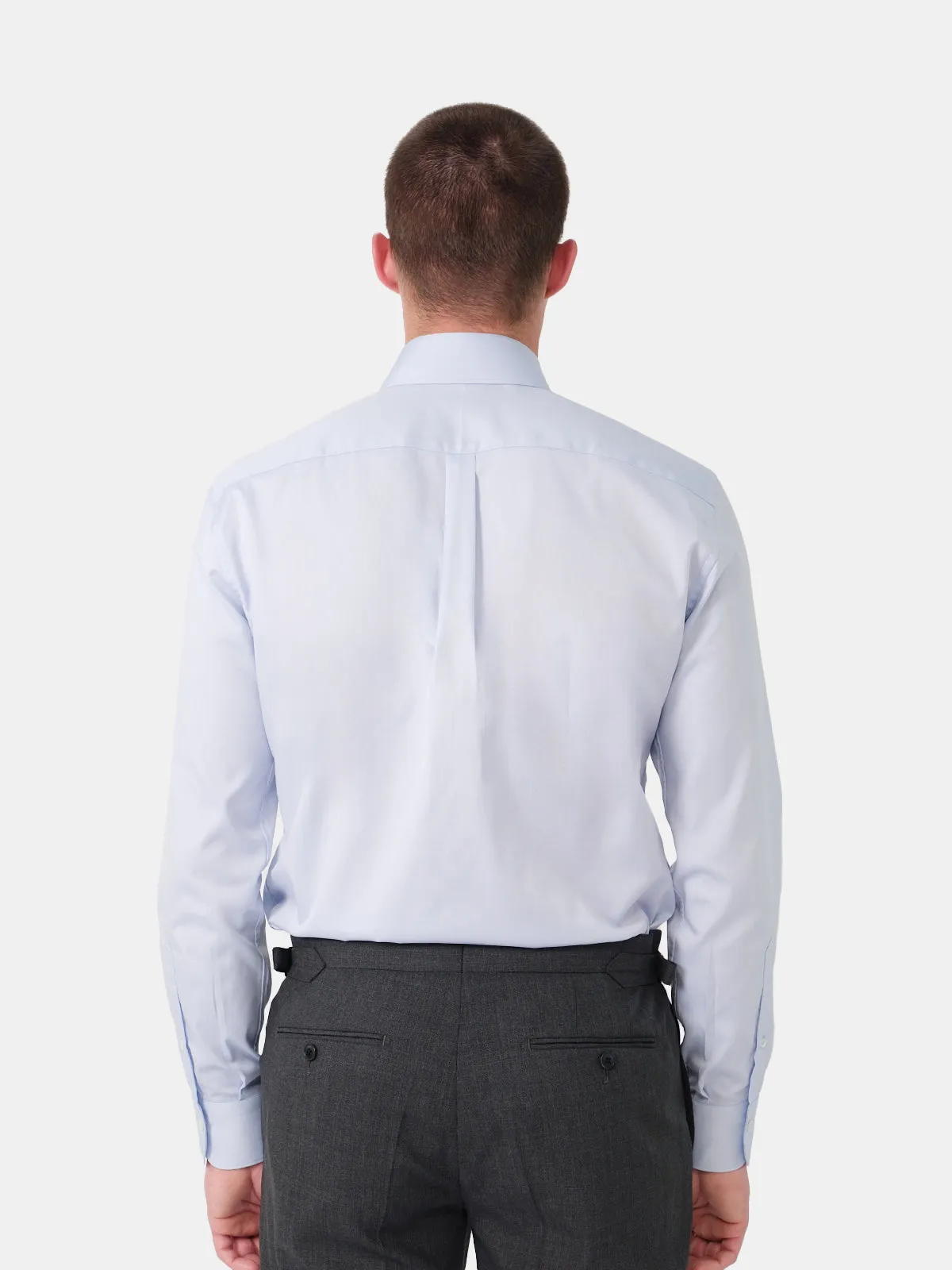 Light Blue Lightweight Oxford Button Down Shirt