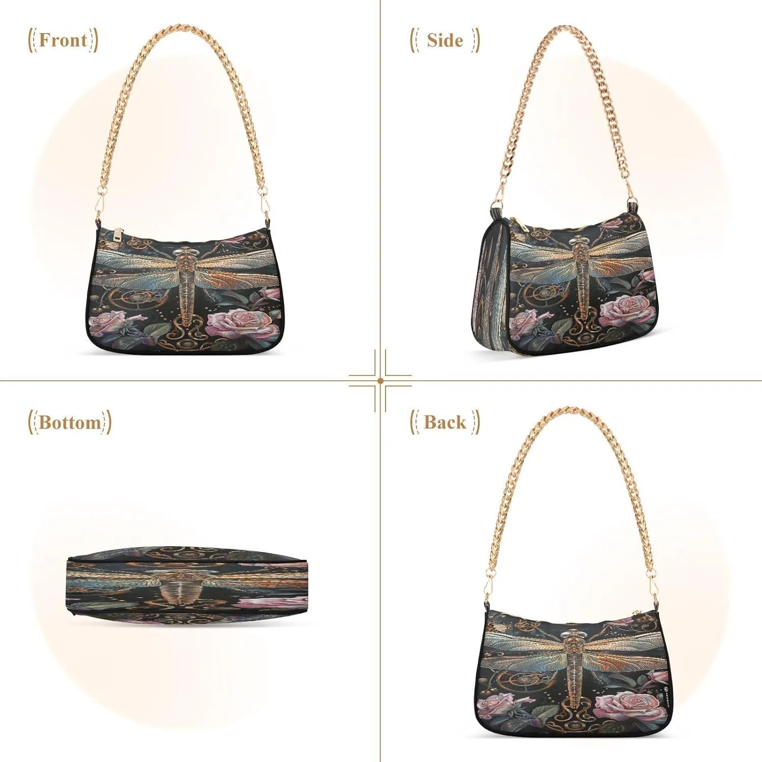 Light Gray Ladies Shoulder Bag, Cute Hand Bag