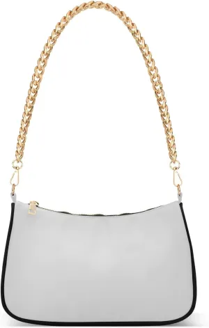 Light Gray Ladies Shoulder Bag, Cute Hand Bag