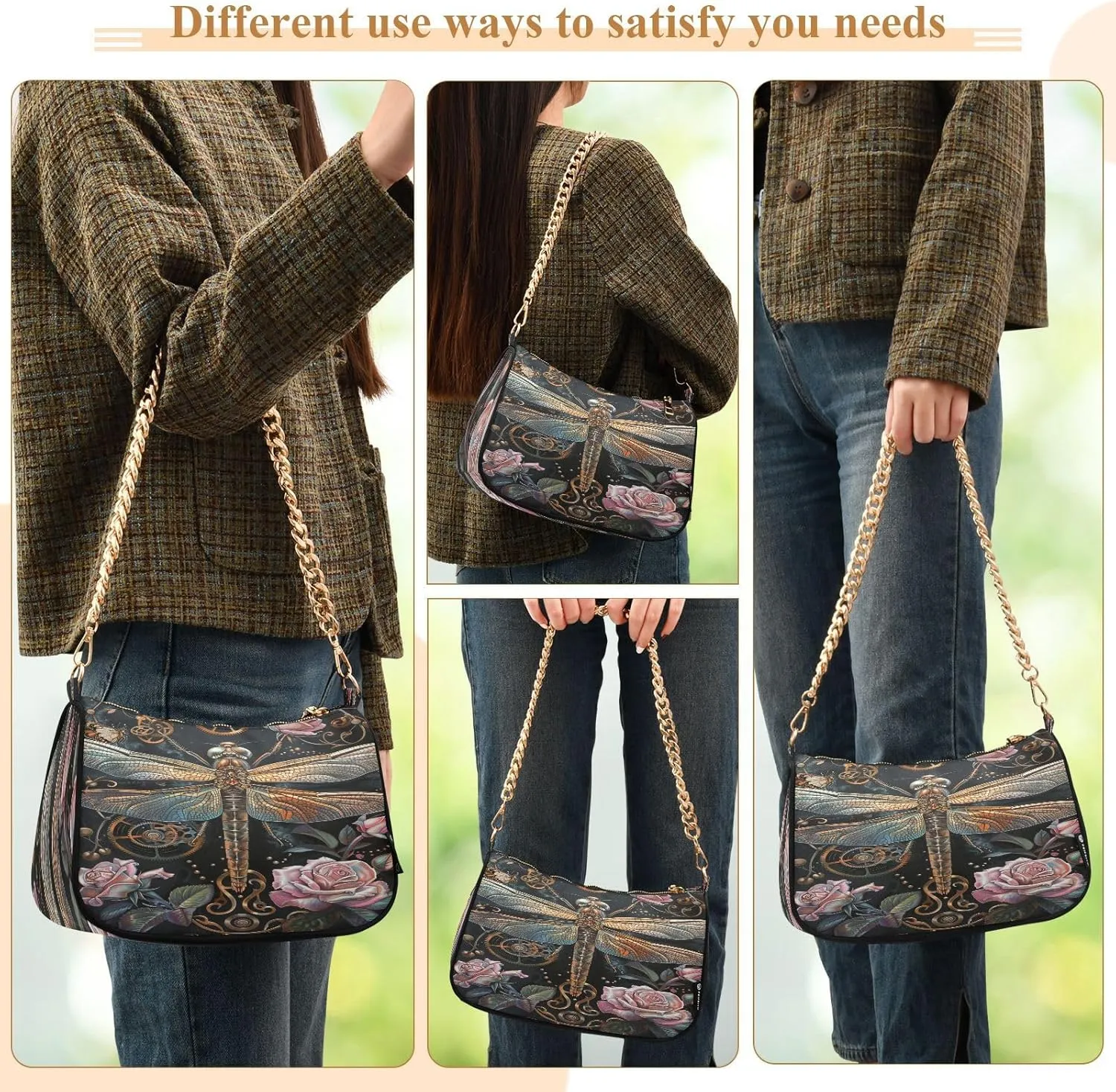 Light Gray Ladies Shoulder Bag, Cute Hand Bag