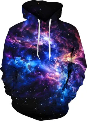 Loveternal Mens Womens Fleece Liner Hoodies Novelty Graphic Pullover Hooded Sweatshirts