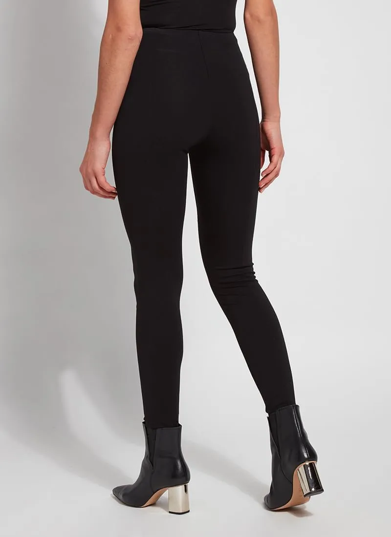 Lyss Women's Taylor Seamed Light Weight Ponte Legging