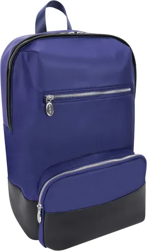 McKlein Nylon Contour Backpack- BROOKLYN- Navy