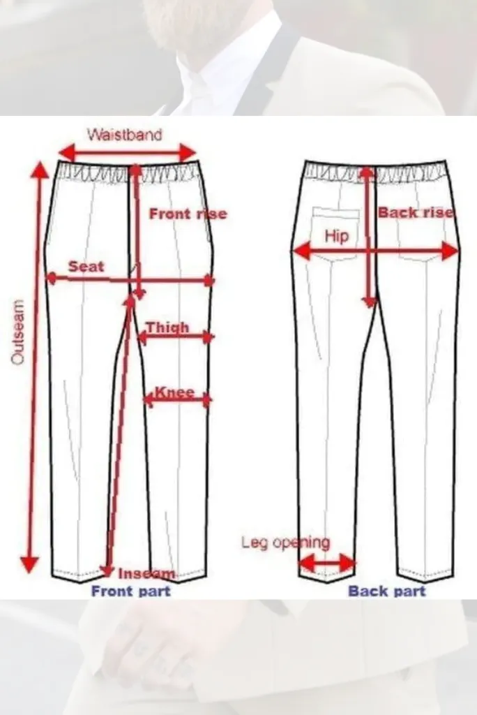 Men's Formal Elegant Pant Beige Double buckle Trouser Wedding Pant for groomsmen