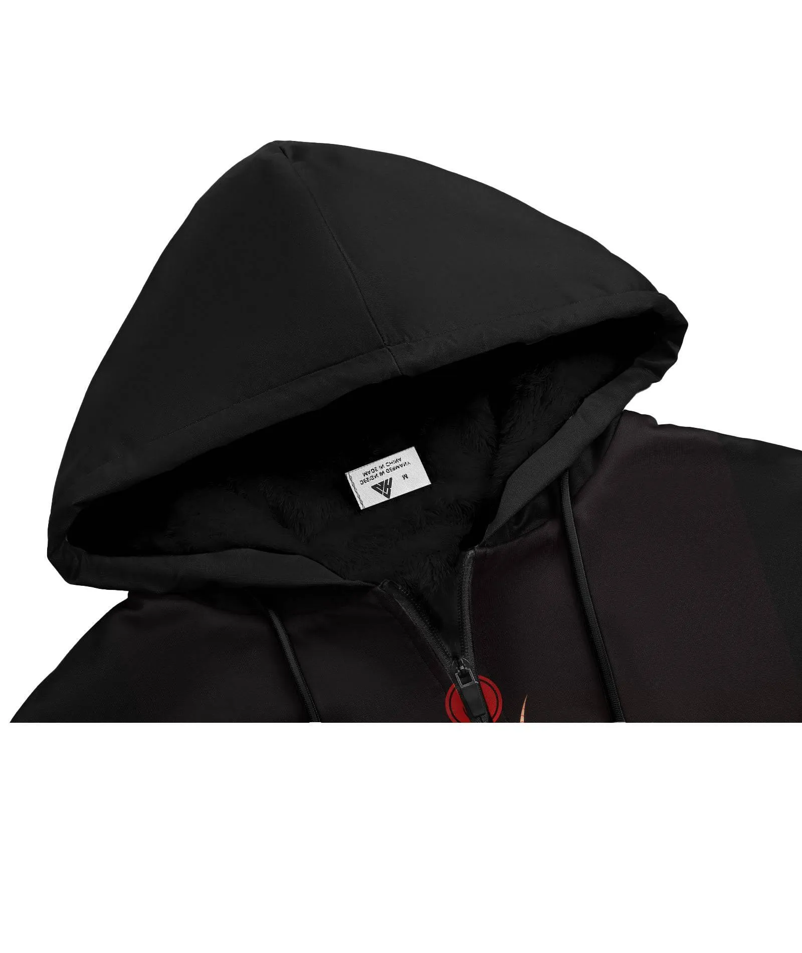 Men's Giant 3D Anime Printed Fleece Hoodie-CUMFH01582