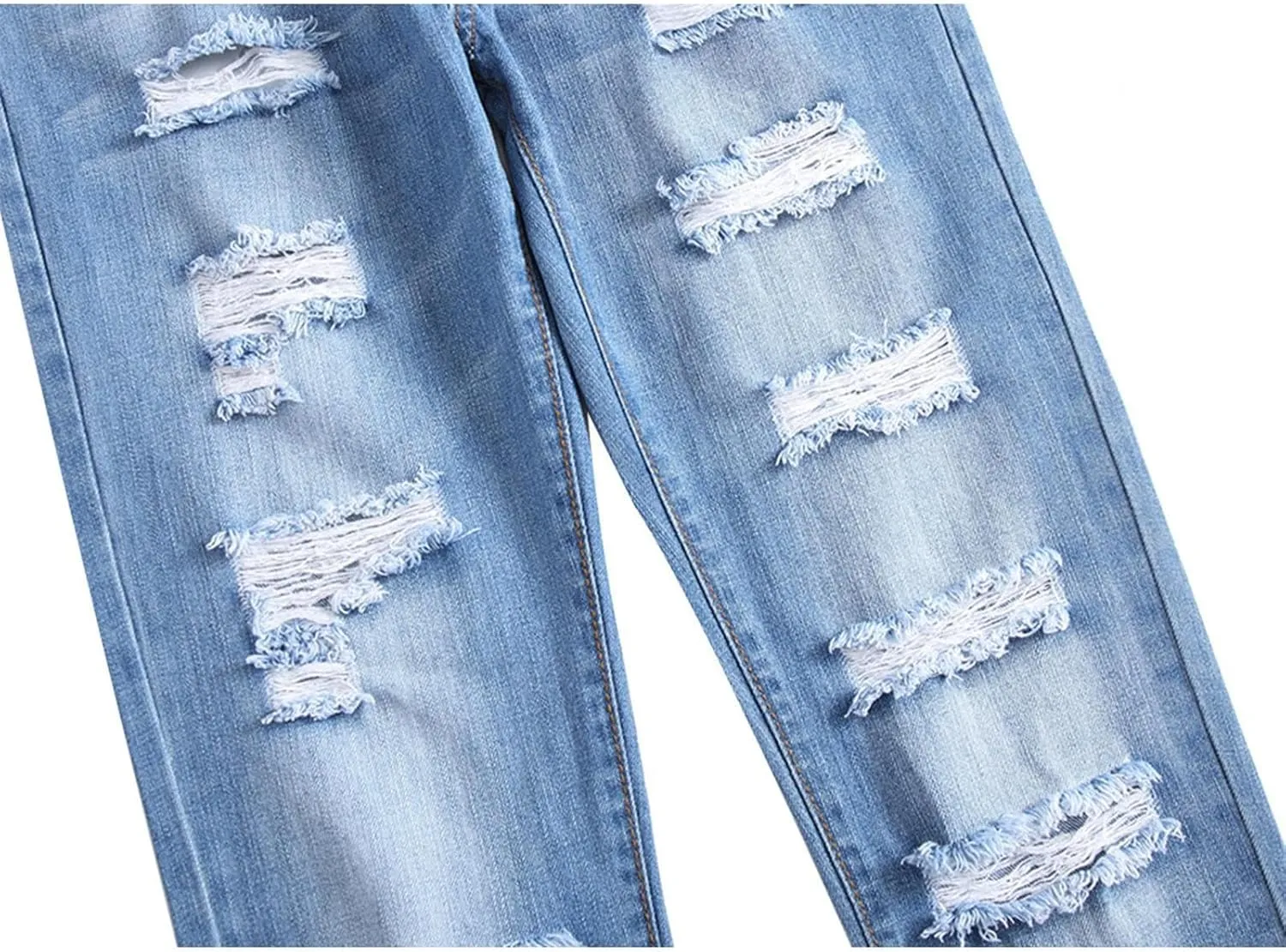 Men's Jeans Stretch Straight Wash Casual Sport Slim Fit Jeans Drawstring Elasticated Waist Denim Pants with Pockets