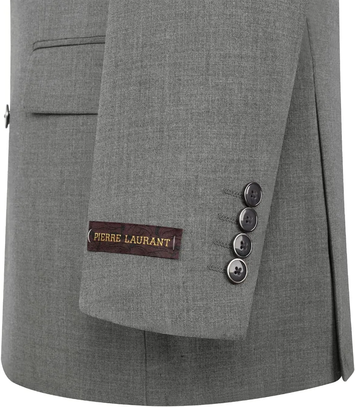 Mens Suits 2 Piece Double Breasted Six Button Classic Fit Business Jacket Blazer Pants Set