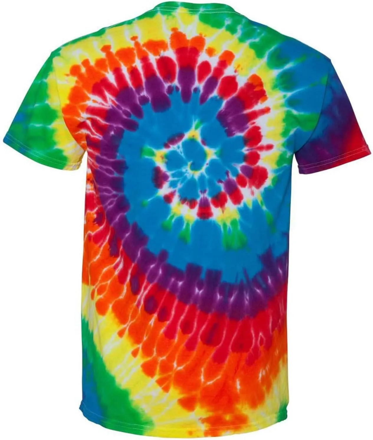 Mens Tie Dye T Shirts Plus Size Novelty Printed Tee Short Sleeve Classic Trendy Tshirt Summer Casual Crew Neck Tops