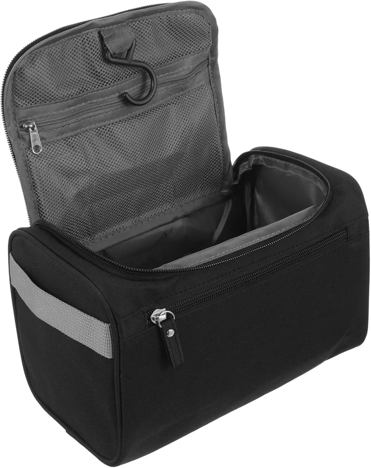 Mens Toiletry Bag Makeup Organizer Bag Travel Portable Toiletry Bag Oxford Cloth Hanging Bag for Toothbrush Shaving Kit