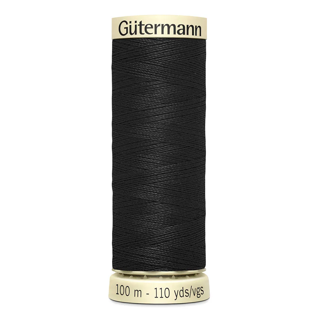 Merino Wool Ponti - Black