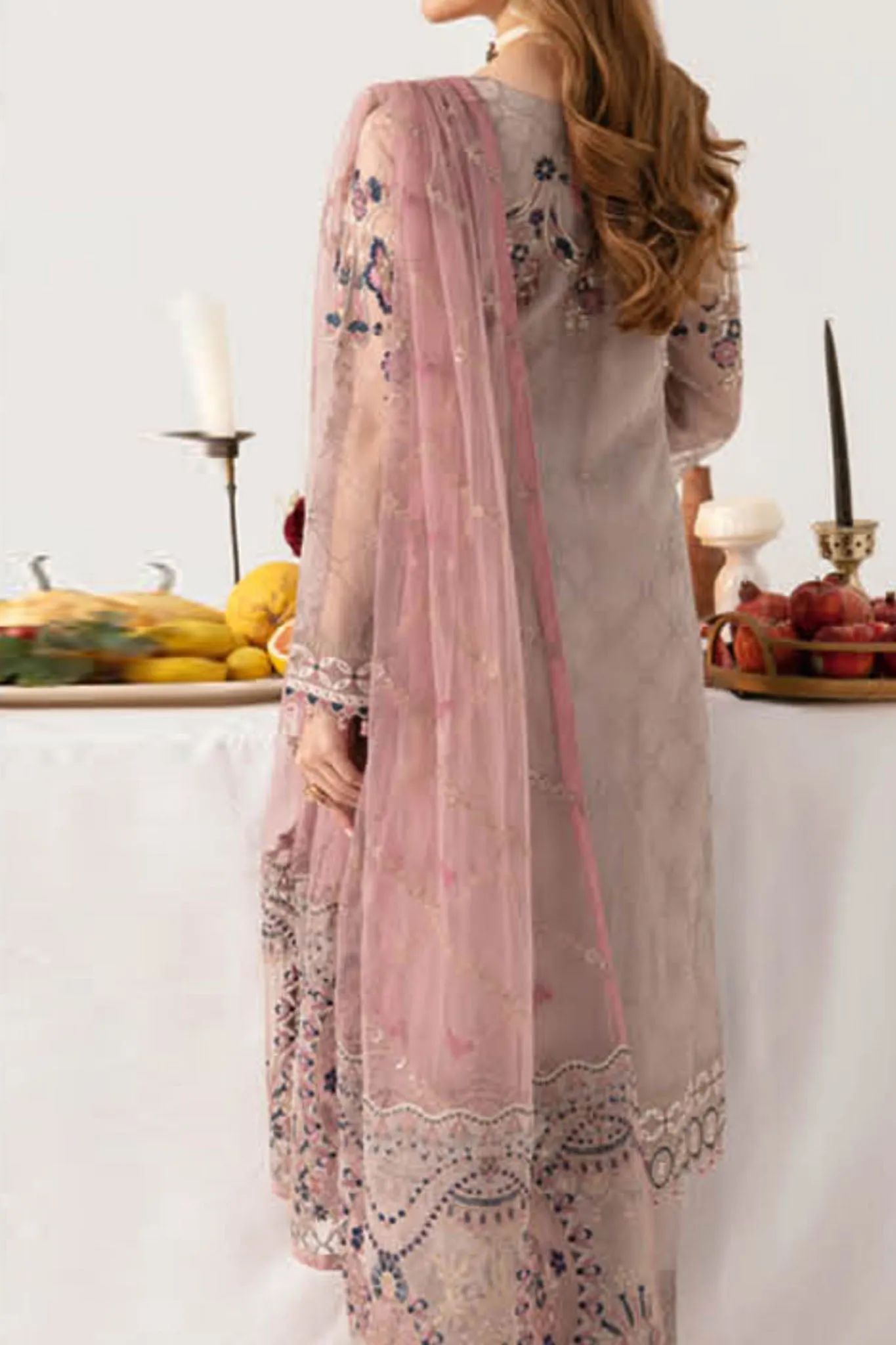 Minhal By Ramsha Unstitched 3 Piece Formals Vol-11 Collection'2024-M-1110