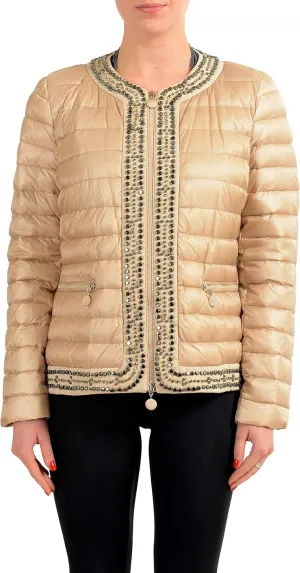 Moncler Women's Chartran Stone Down Light Parka Jacket US Sz
