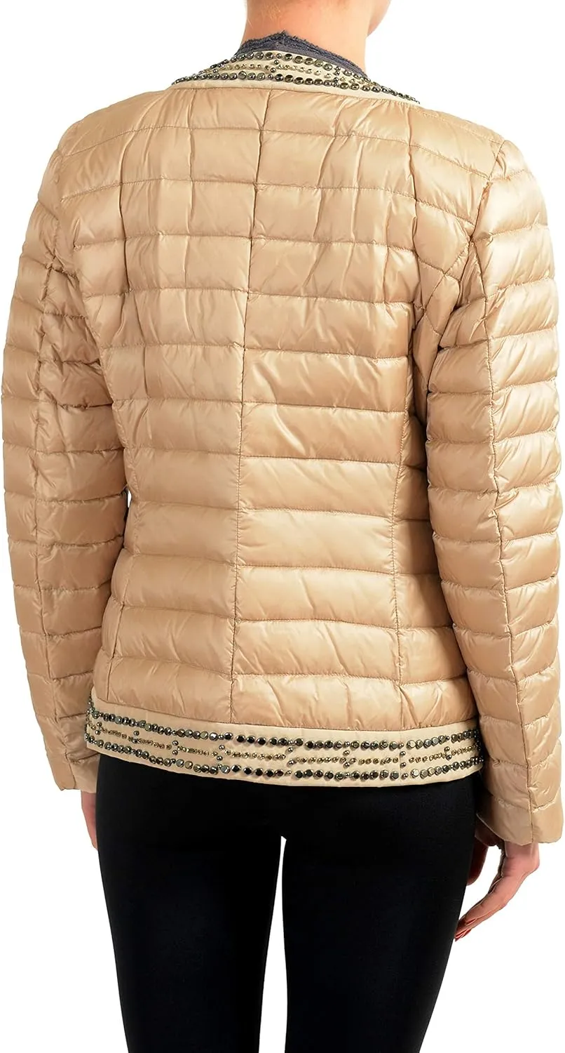 Moncler Women's Chartran Stone Down Light Parka Jacket US Sz